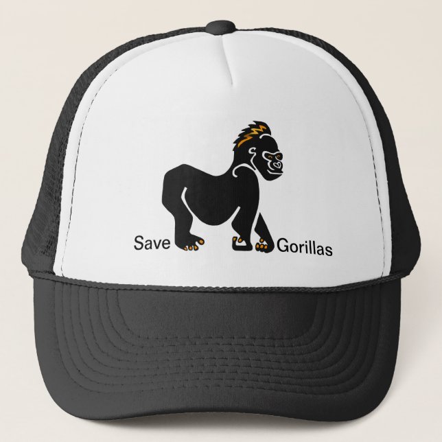 Gorra De Camionero Gorilla-sombrero camionero (Anverso)