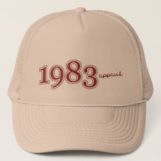 Gorra De Camionero gorra 1983 del camionero del logotipo