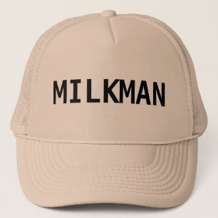 Gorra De Camionero Gorra blanco del camionero del lechero
