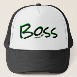 Gorra De Camionero gorra Boss del camionero del logotipo 72marketing