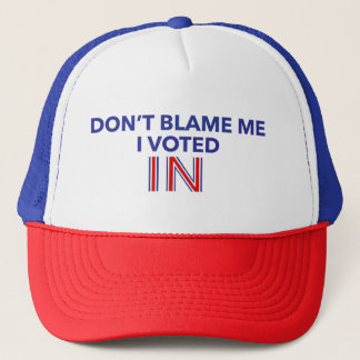 Gorra De Camionero Gorra/casquillo de Brexit