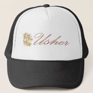 Gorra De Camionero Gorra/casquillo de Usher de la boda