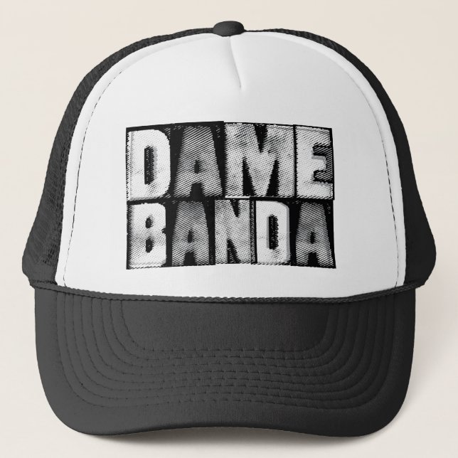 Gorra De Camionero Gorra: Dama banda (Anverso)