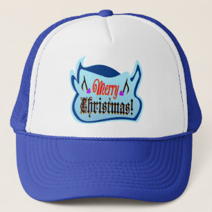 Gorra De Camionero ♫♥Gorra de camionero elegante Bull Navidad♥♪