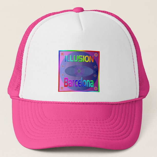 Gorra De Camionero ¡Gorra de "ILLUSION Barcelona"! (Anverso)
