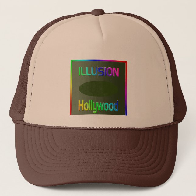 Gorra De Camionero ¡Gorra de "ILUSIÓN Hollywood"! (Anverso)