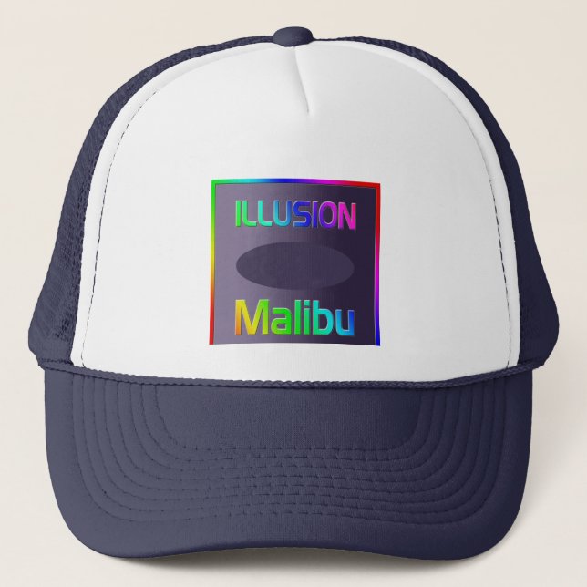 Gorra De Camionero ¡Gorra de "ILUSIÓN Malibu"! (Anverso)
