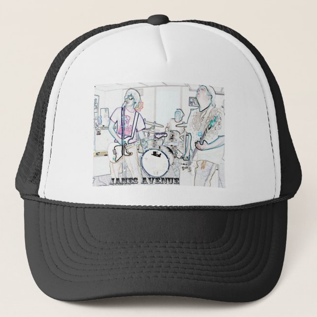 Gorra De Camionero ¡GORRA de la avenida de Janes! (Anverso)