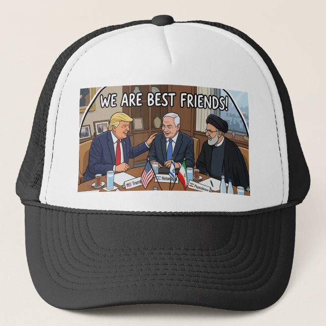 Gorra De Camionero ¡Gorra de mejores amigos! (Anverso)
