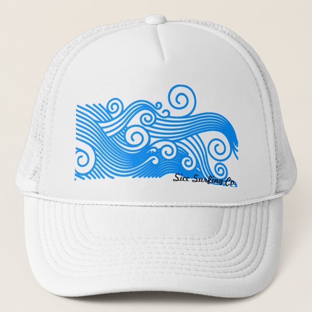 Gorra De Camionero ¡Gorra de Sicc Surfing Company! (Anverso)