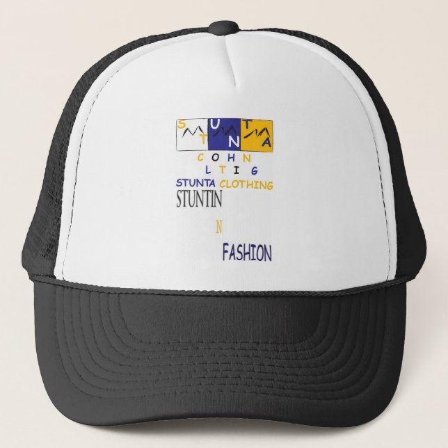 GORRA DE CAMIONERO ¡GORRA DE STUNTA! (Anverso)