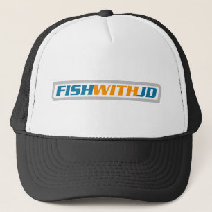Gorra De Camionero Gorra del camionero con el logotipo blanco