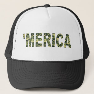 Gorra De Camionero 'Gorra del camionero de MERICA Camo