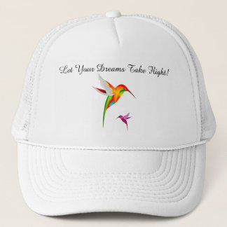 Gorra De Camionero Gorra del camionero del asilo del colibrí