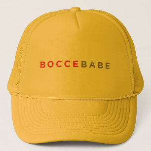 Gorra De Camionero "Gorra del camionero del bebé de Bocce"