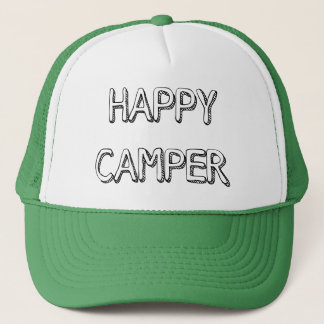 Gorra De Camionero Gorra del camionero del campista contento