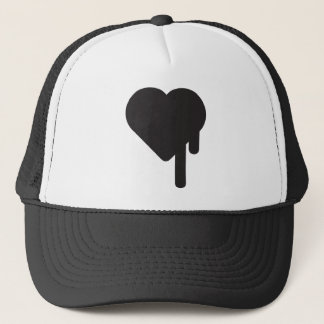 Gorra De Camionero gorra del camionero del corazón del myblackheart
