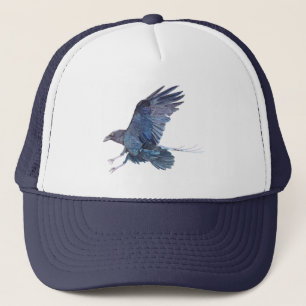Gorra De Camionero Gorra del camionero del cuervo