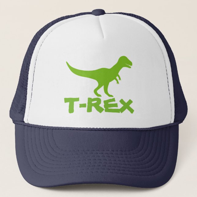 Gorra De Camionero Gorra del camionero del dinosaurio del (Anverso)