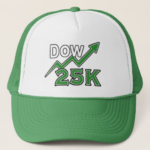 Gorra De Camionero GORRA del CAMIONERO del DOW 25K del gorra del DOW