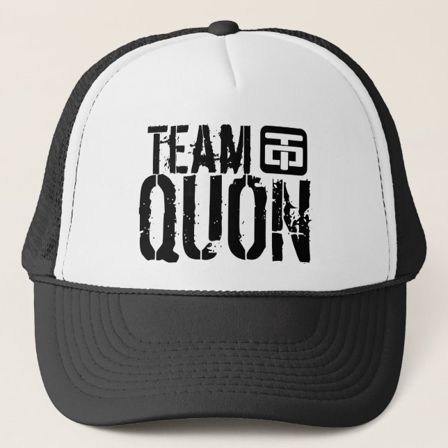 Gorra De Camionero Gorra del camionero del equipo QUON (Anverso)