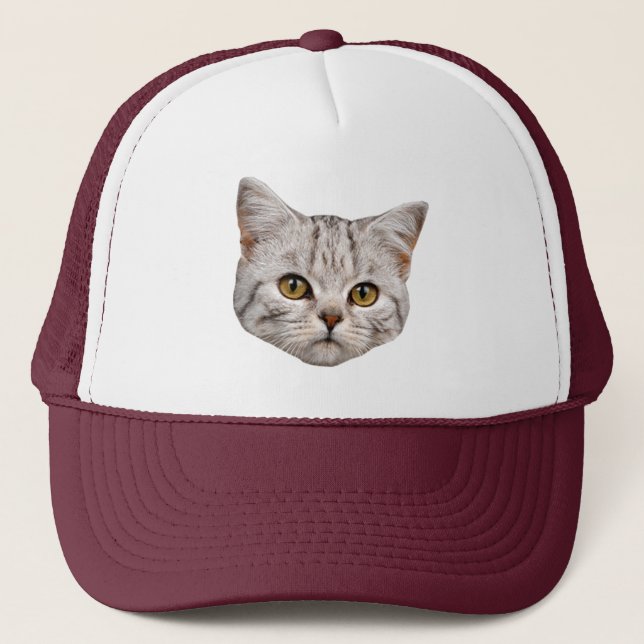 Gorra De Camionero Gorra del camionero del gato (Anverso)