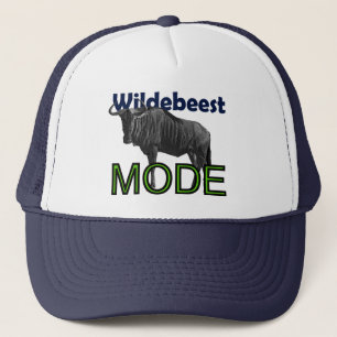 Gorra De Camionero Gorra del camionero del modo del Wildebeest