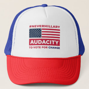 Gorra De Camionero Gorra del camionero del #NEVERHILLARY