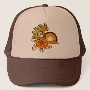 Gorra De Camionero Gorra del camionero del safari que practica surf