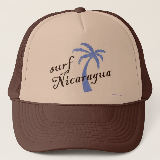 Gorra De Camionero Gorra del camionero - resaca Nicaragua (Anverso)