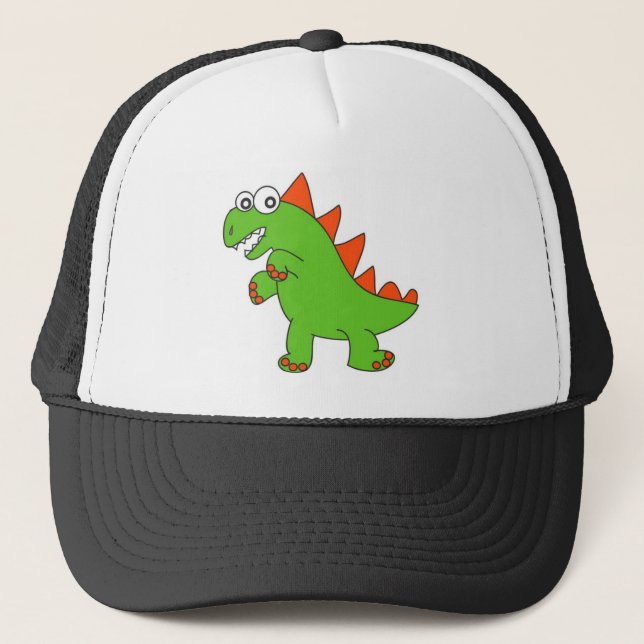 Gorra De Camionero ¡gorra del dinosaurio! (Anverso)