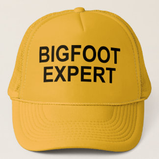 Gorra De Camionero "Gorra del experto de Bigfoot"
