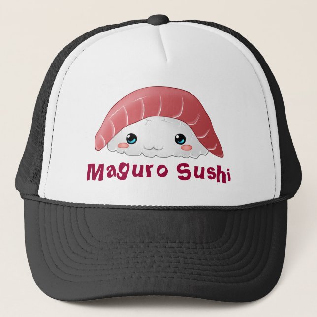 Gorra De Camionero "Gorra del sushi de Maguro" (Anverso)