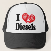 Gorra diesel del camionero