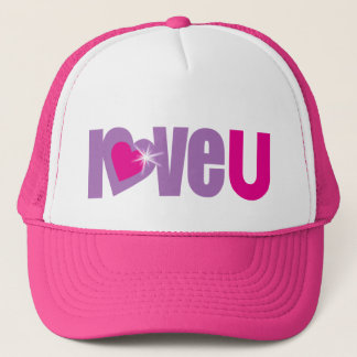 Gorra De Camionero gorra/gorra del festival morado, rosa y blanco "te