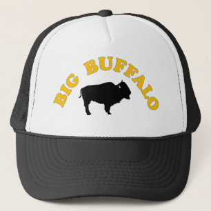 Gorra De Camionero Gorra grande del camionero del búfalo