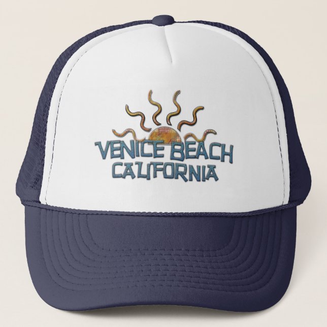 Gorra De Camionero ¡Gorra Guay Venice Beach! (Anverso)