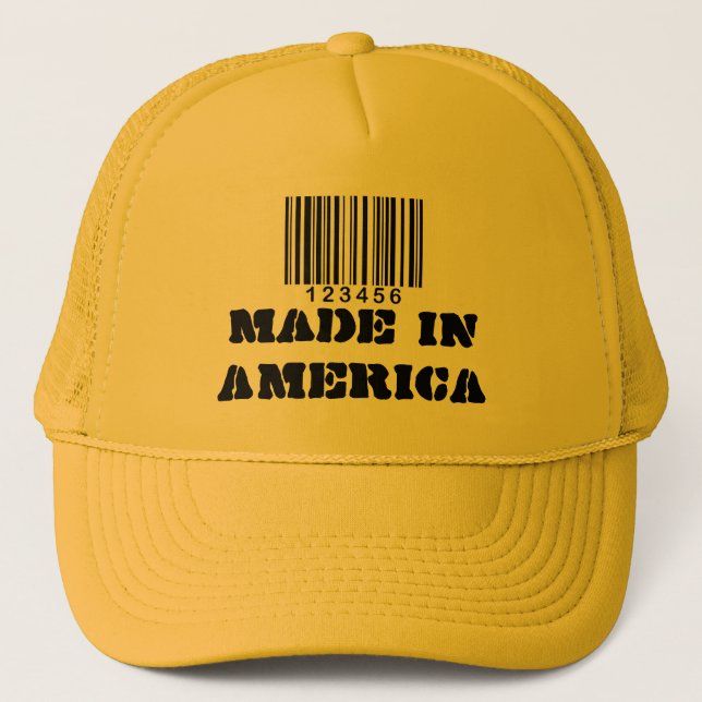 Gorra De Camionero Gorra/hecho en América (Anverso)