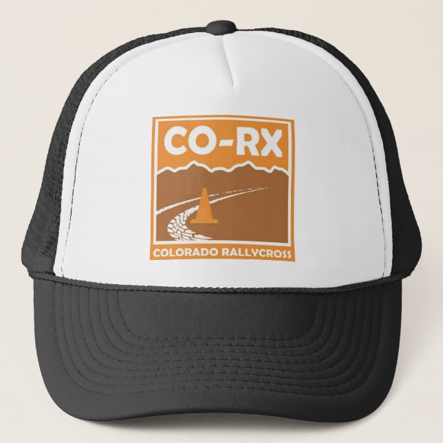 Gorra De Camionero Gorra impreso CO-RX del camionero (Anverso)