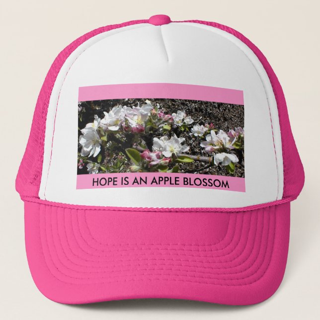 GORRA DE CAMIONERO GORRA: LA ESPERANZA ES UN FLOR DE APPLE (Anverso)