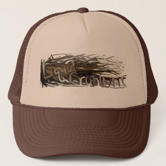 Gorra De Camionero Gorra líquido del camionero del cráneo