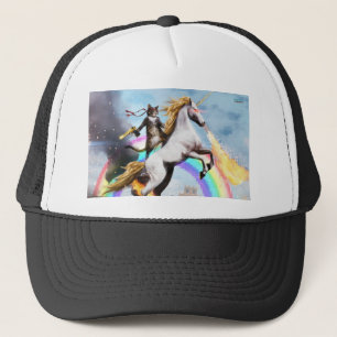 Gorra De Camionero Gorra mágico del gato y del camionero del