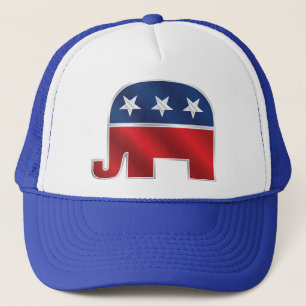 Gorra De Camionero Gorra republicano del camionero del elefante