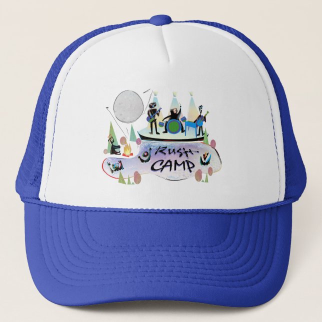 Gorra De Camionero ¡Gorra RushCamp del camionero! (Anverso)