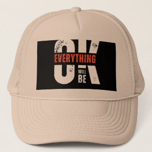 Gorra De Camionero Gorra Todo Estará Bien Camionero Motivacional