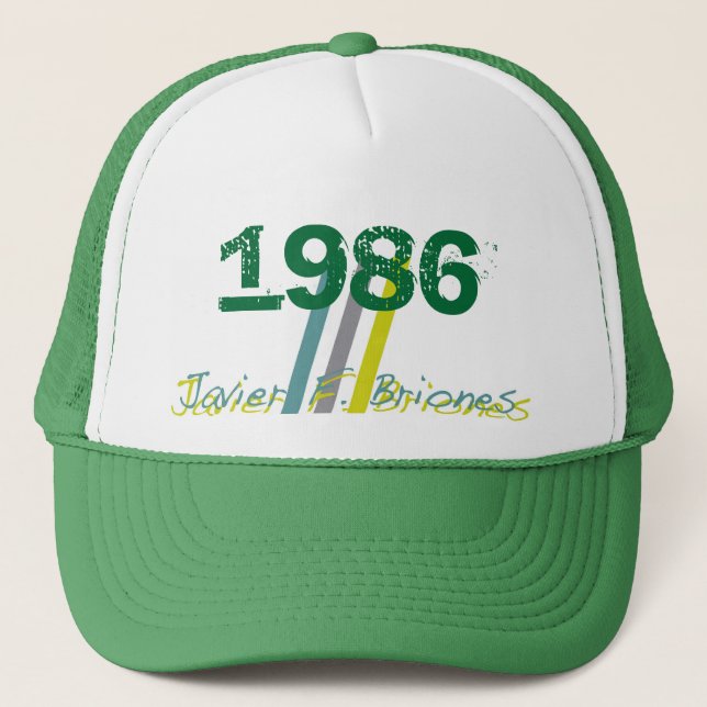 Gorra De Camionero Gorra verde del camionero (Anverso)
