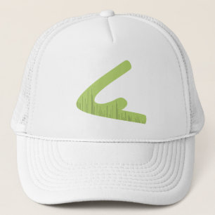 Gorra De Camionero Gorra verde del camionero del logotipo