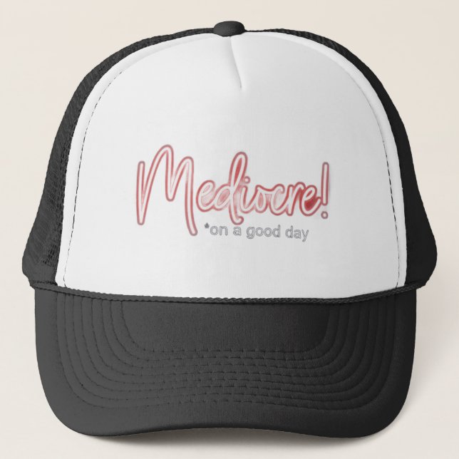 Gorra De Camionero ¡Gorras de béisbol mediocres! (Anverso)