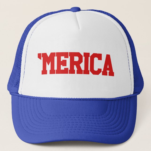 GORRA DE CAMIONERO 'GORRAS DE MERICA (Anverso)