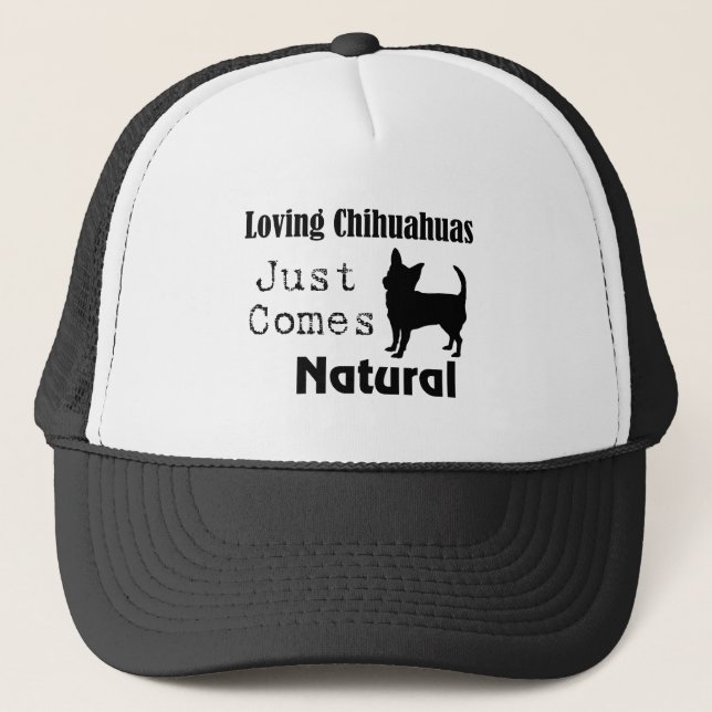 Gorra De Camionero Gorras/Gorros de Chihuahuas Amor Natural (Anverso)